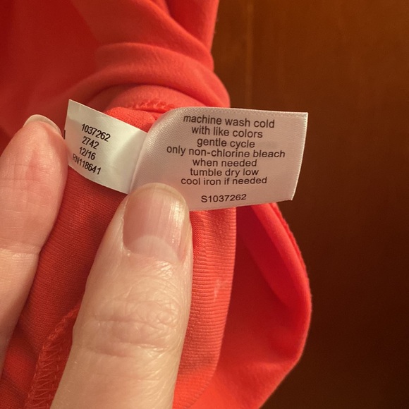 Lane Bryant Coral Top, 22/24 - Picture 6 of 7